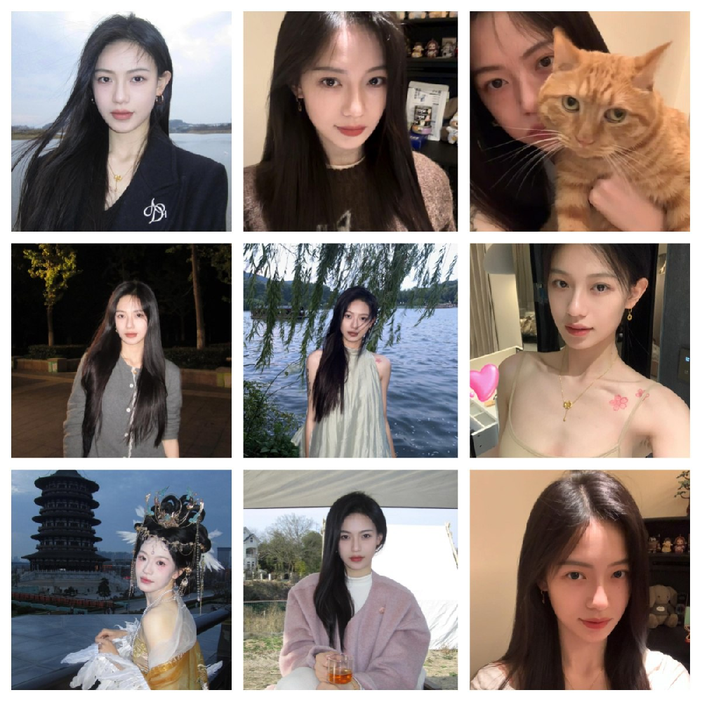 (编号GF08)  #国内 美女 日常  性感  生活照 爱养宠物  自拍旅游 328张照片视频1个（带小红书账号）
