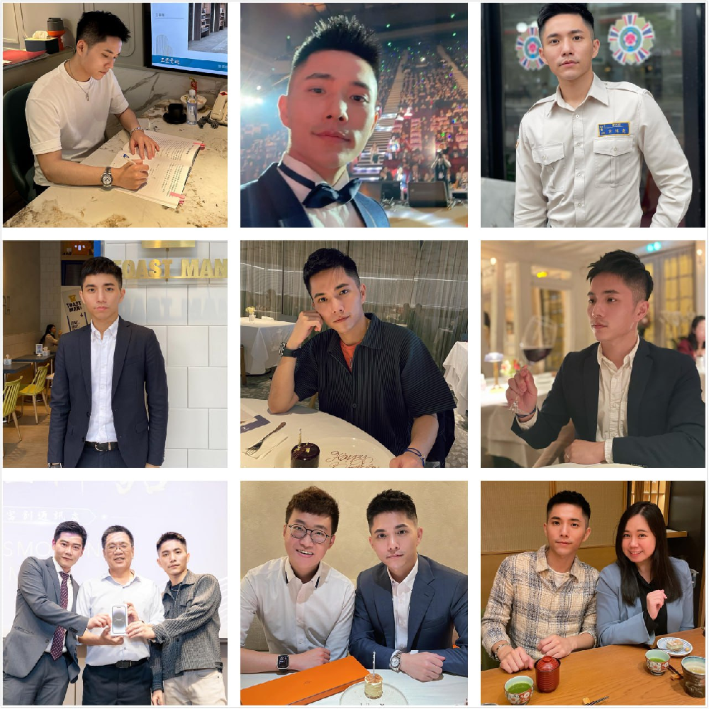 (编号sg15)  #台湾   年轻男企业家   退役军人  聚会晚会  旅游  生活日常  单人照多  1808张照片58个视频  #带博主ig