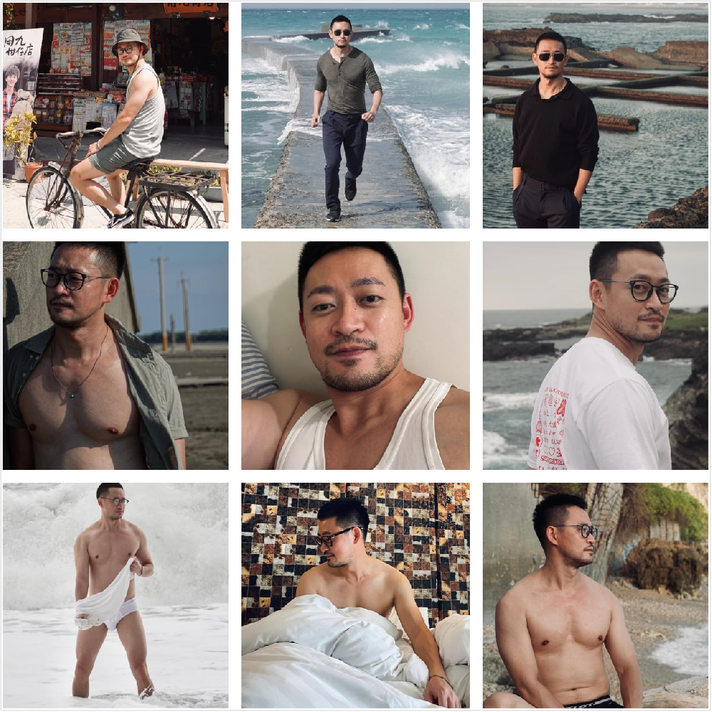 (编号sg36)  #台湾   中年大叔  生活日常  旅游多  他拍单人照多  769张照片9个视频  #带博主ig