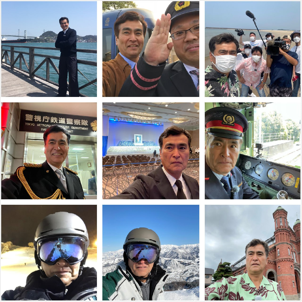 (编号sg44)  #日本  中年大叔  铁路司机  生活日常  旅游  自拍多 344张照片6个视频  #带博主ig