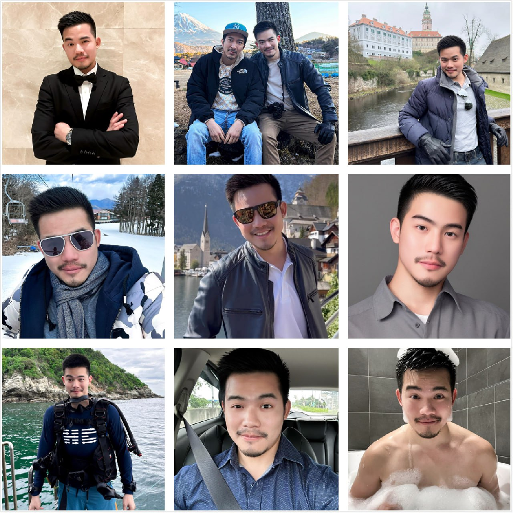 sg100 #泰国     成熟男帅哥    生活日常    滑雪    潜水    旅游    自拍    有冬装 #适合虚拟视频 813张照片    83个视频 带博主ig    后期可更新